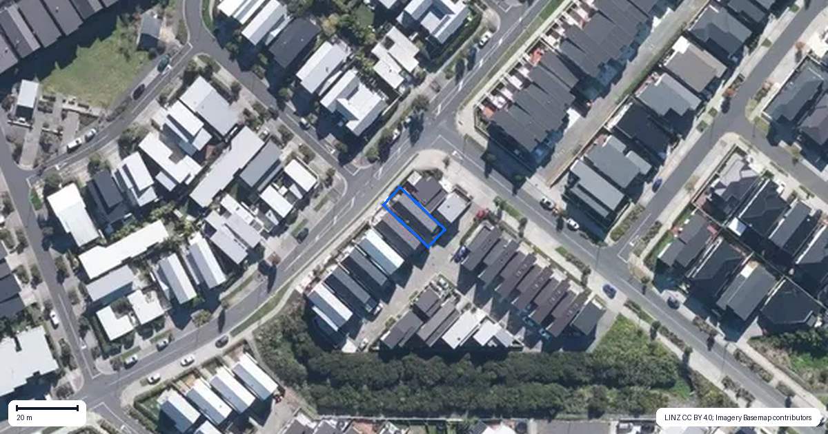 Property context map for 157 Clark Road, Hobsonville, Auckland