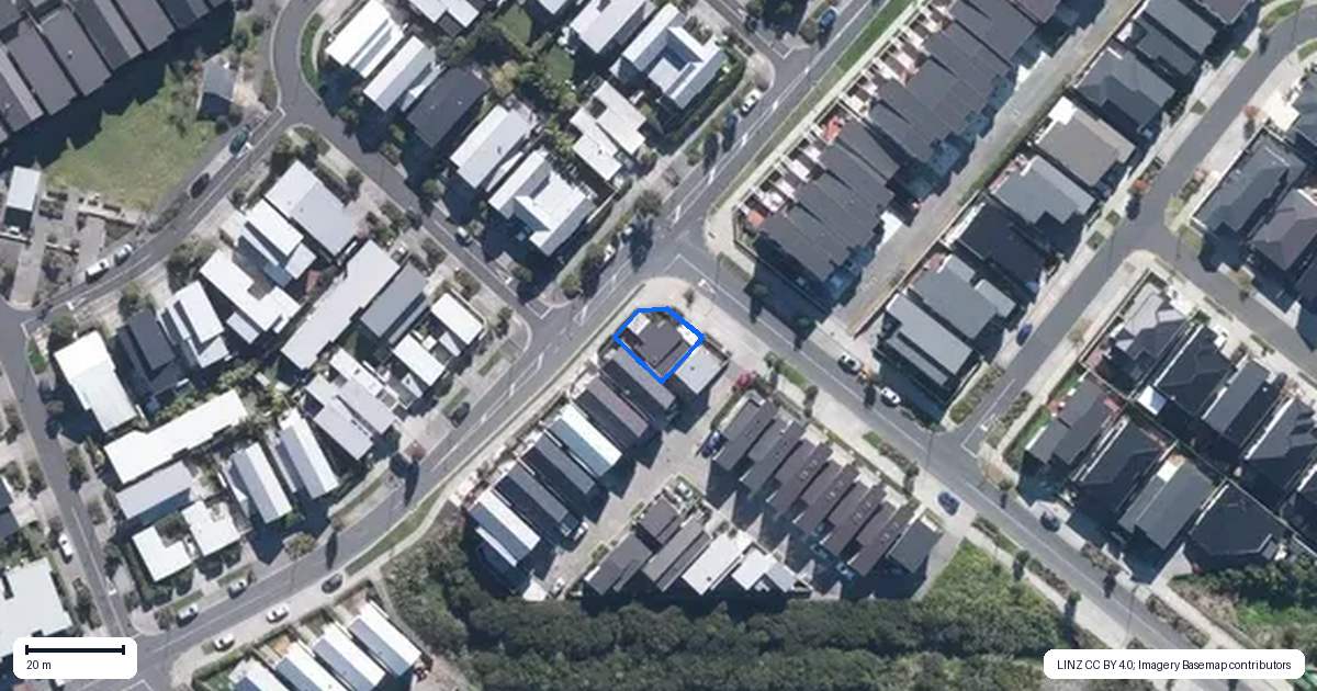 Property context map for 159 Clark Road, Hobsonville, Auckland