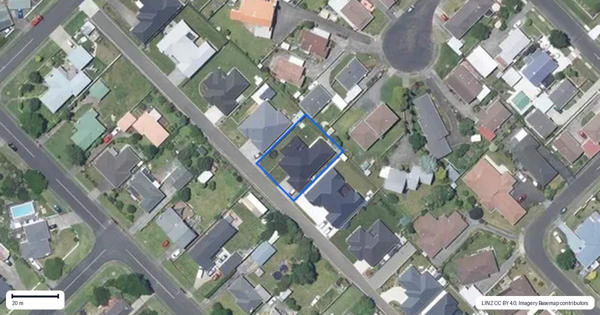Property context map for 39 Sussex Road, Springvale, Whanganui