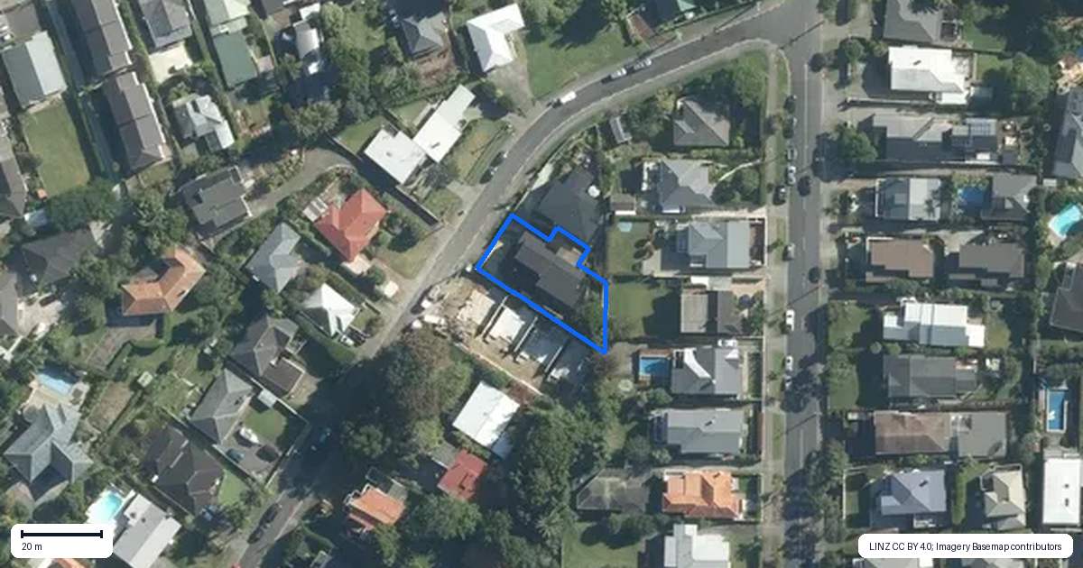 Property context map for 4 Debron Avenue, Remuera, Auckland