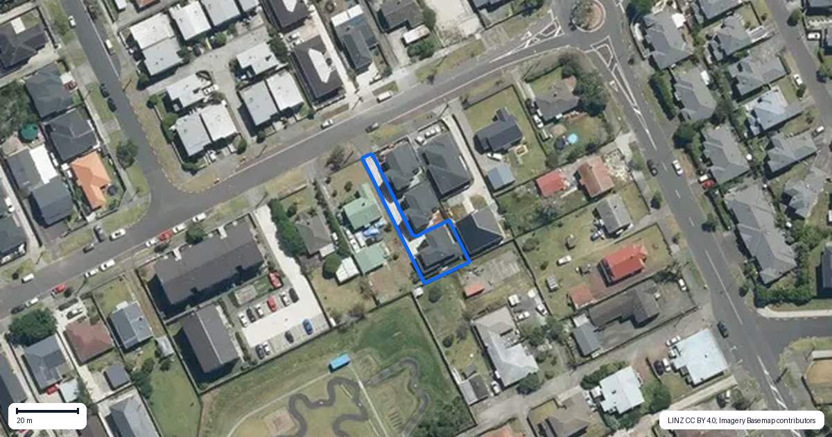 Property context map for 10C Busby Street, Blockhouse Bay, Auckland