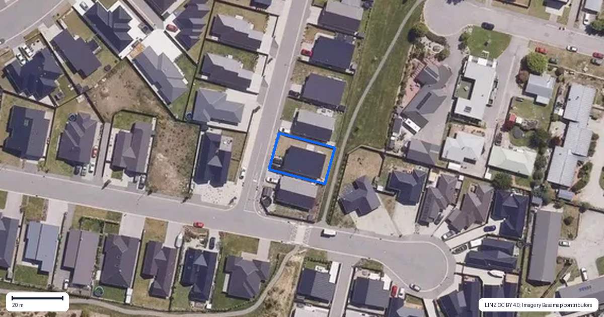 Property context map for 3 Dawkins Street, Cromwell
