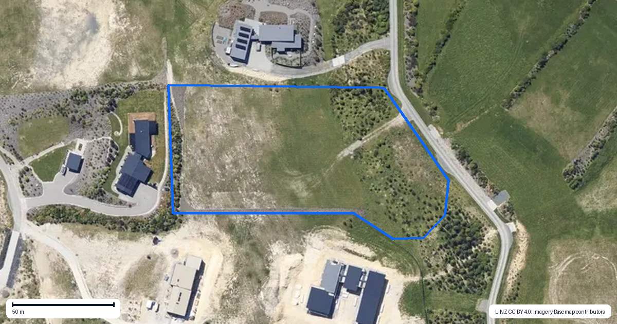Property context map for 14 Te Papa Lane, Tasman, Upper Moutere