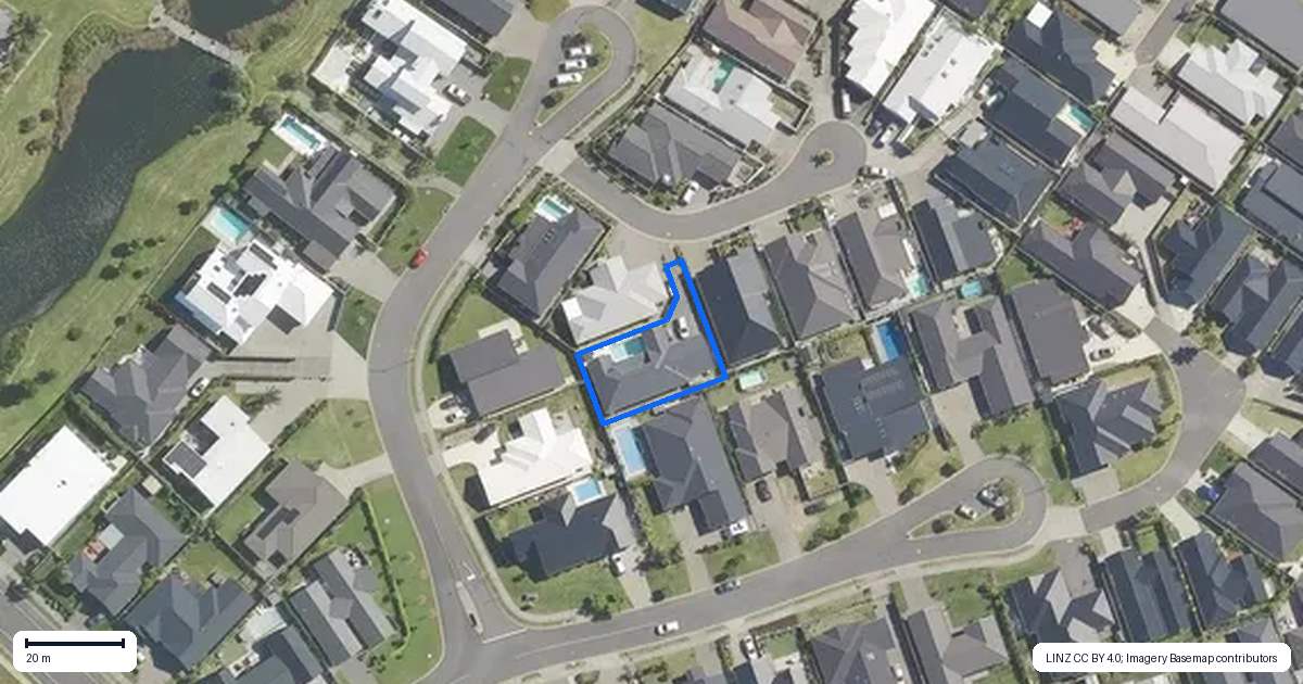 Property context map for 6 Mollisia Lane, Papamoa Beach, Papamoa