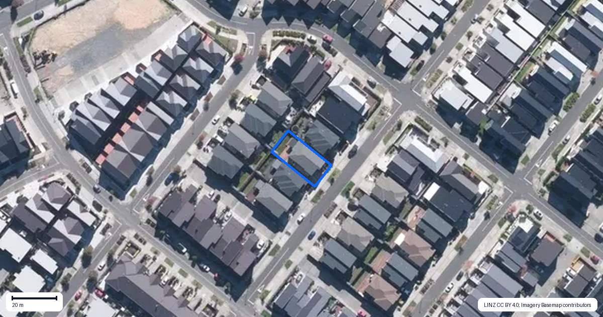 Property context map for 17 Gecko Road, Hobsonville, Auckland
