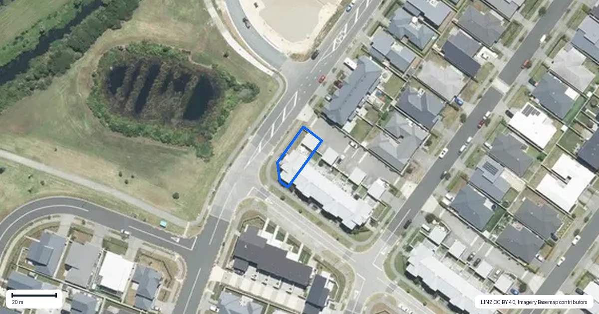 Property context map for 94 Te Napi Drive, Takanini, Auckland