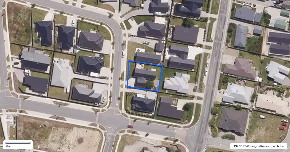 Property context map for 3 Guano Crescent, Cromwell