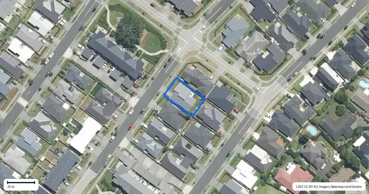 Property context map for 42 Pepene Avenue, Takanini, Auckland