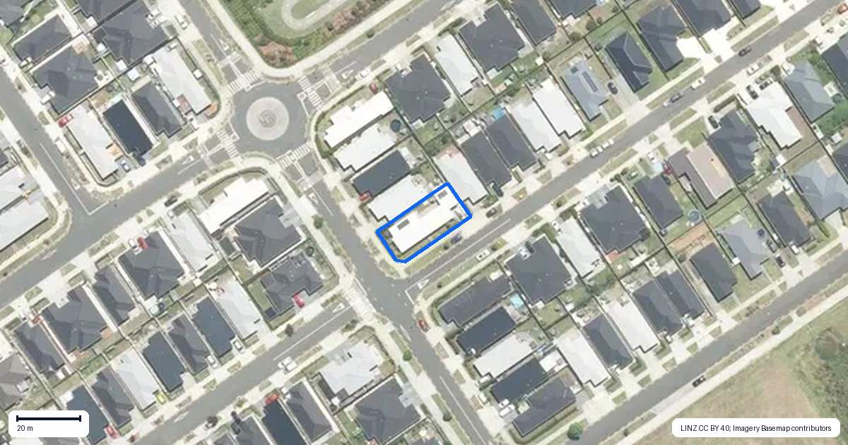 Property context map for 32 Kare Ariki Place, Pukekohe