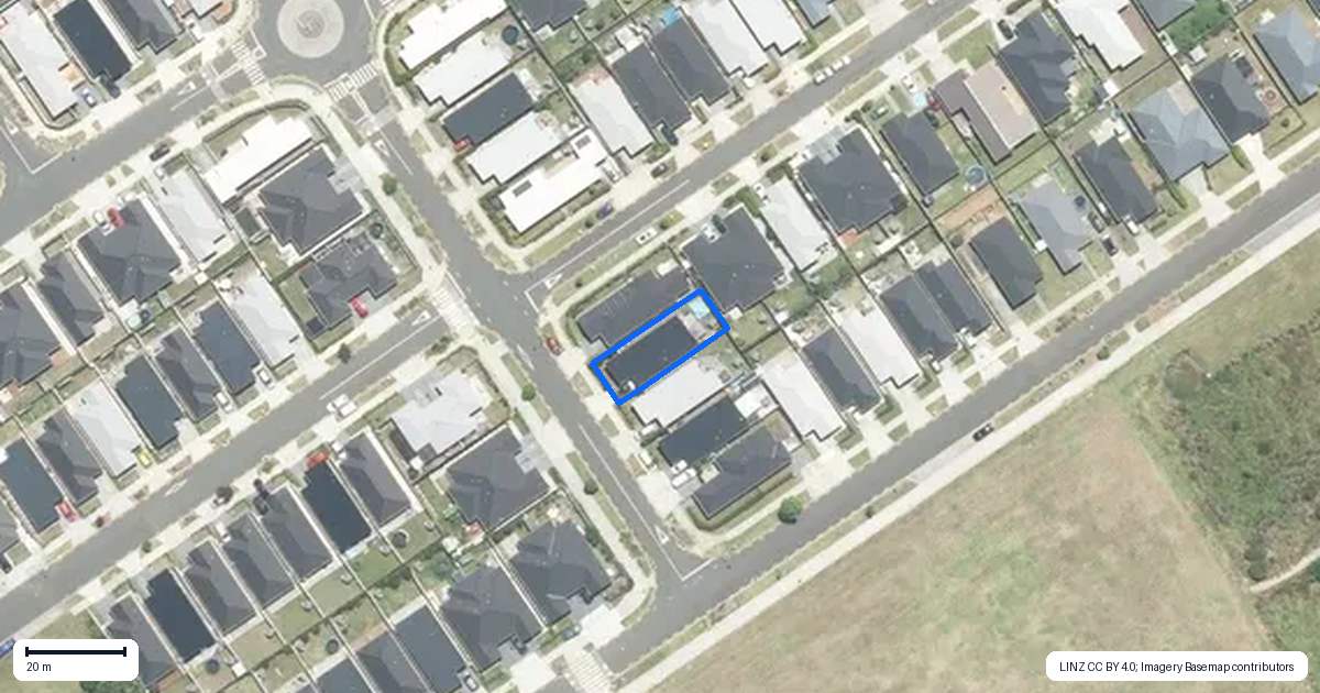 Property context map for 46 Te Manaki Street, Pukekohe
