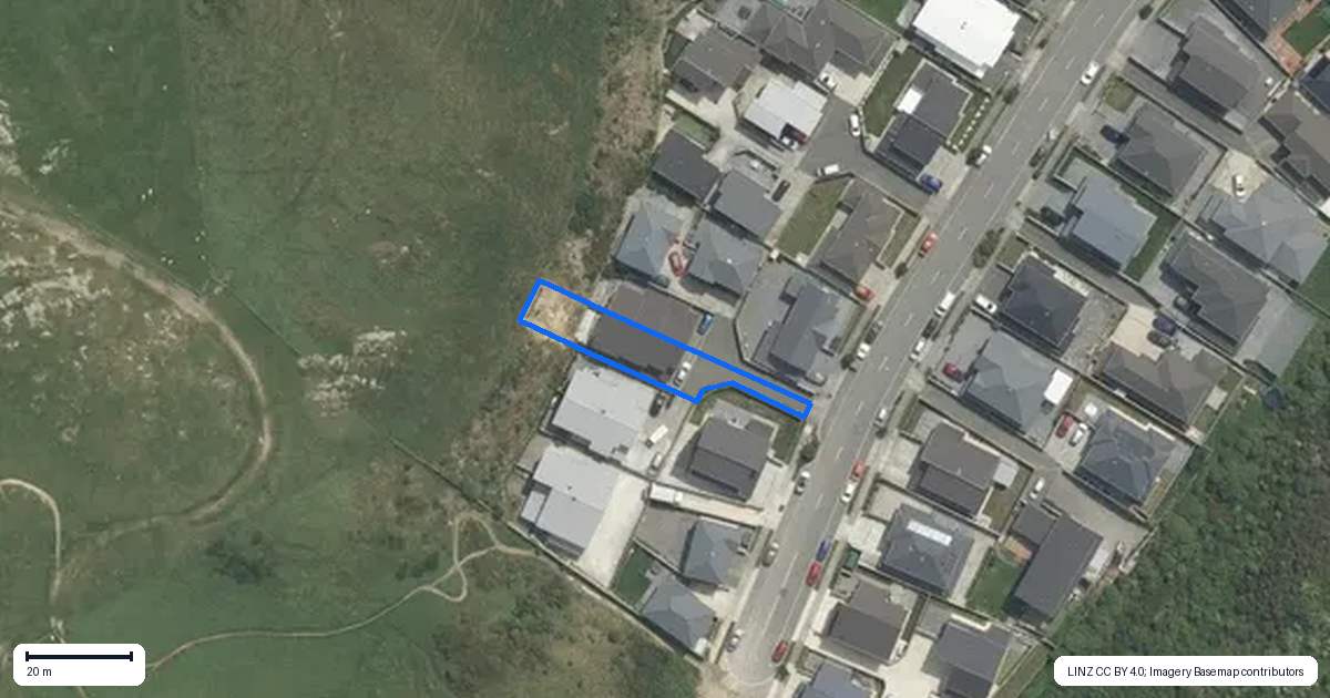 Property context map for 165A McLintock Street North, Johnsonville, Wellington