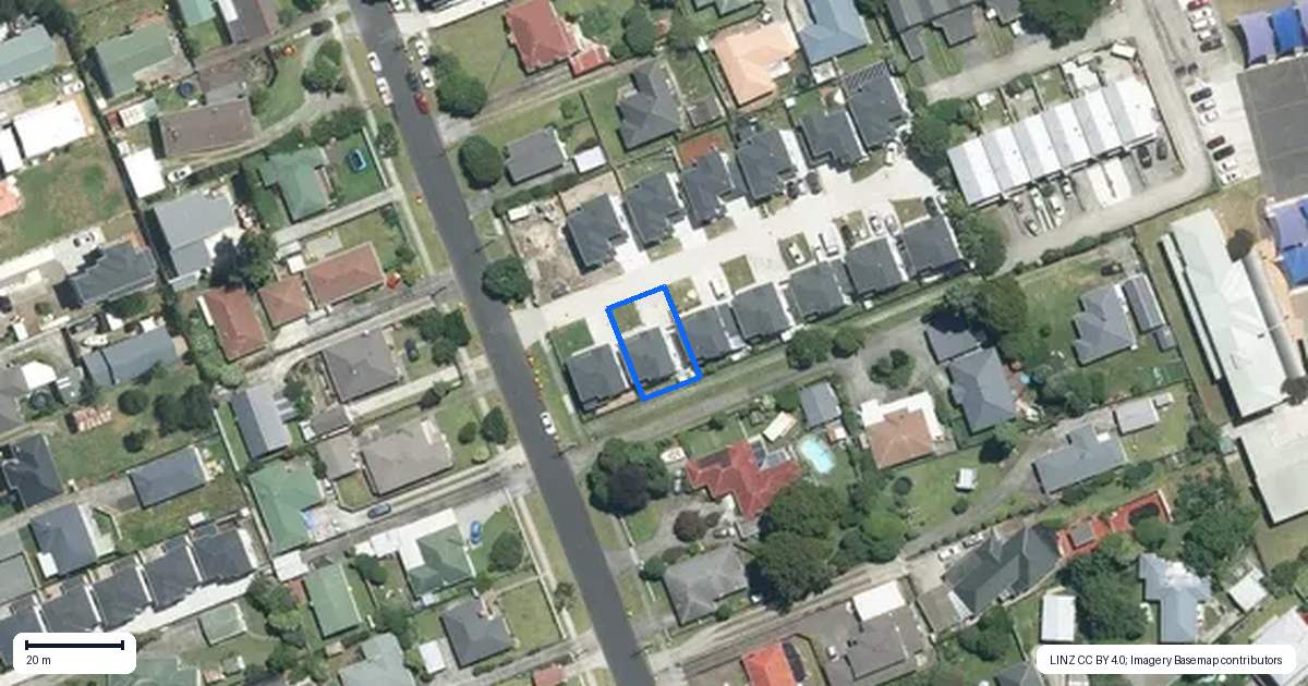 Property context map for 3 Nagra Lane, Papakura