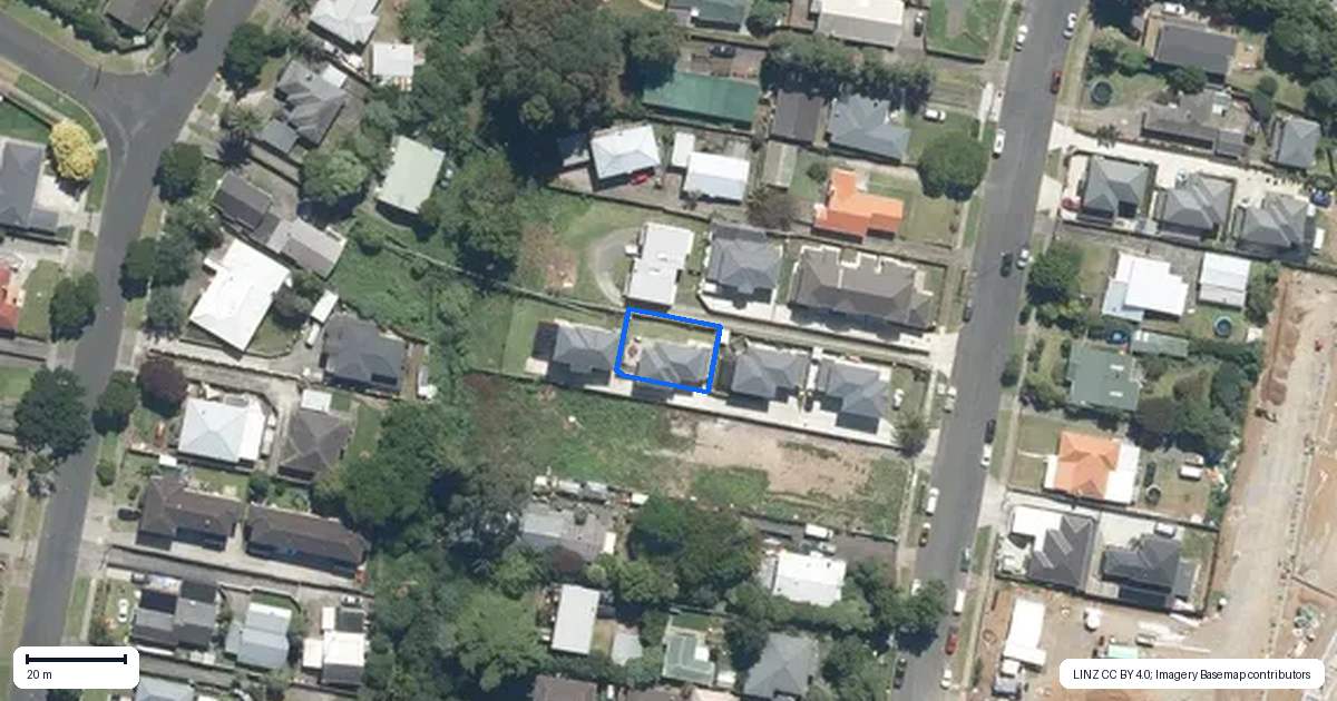Property context map for 17C Earlsworth Road, Mangere East, Auckland