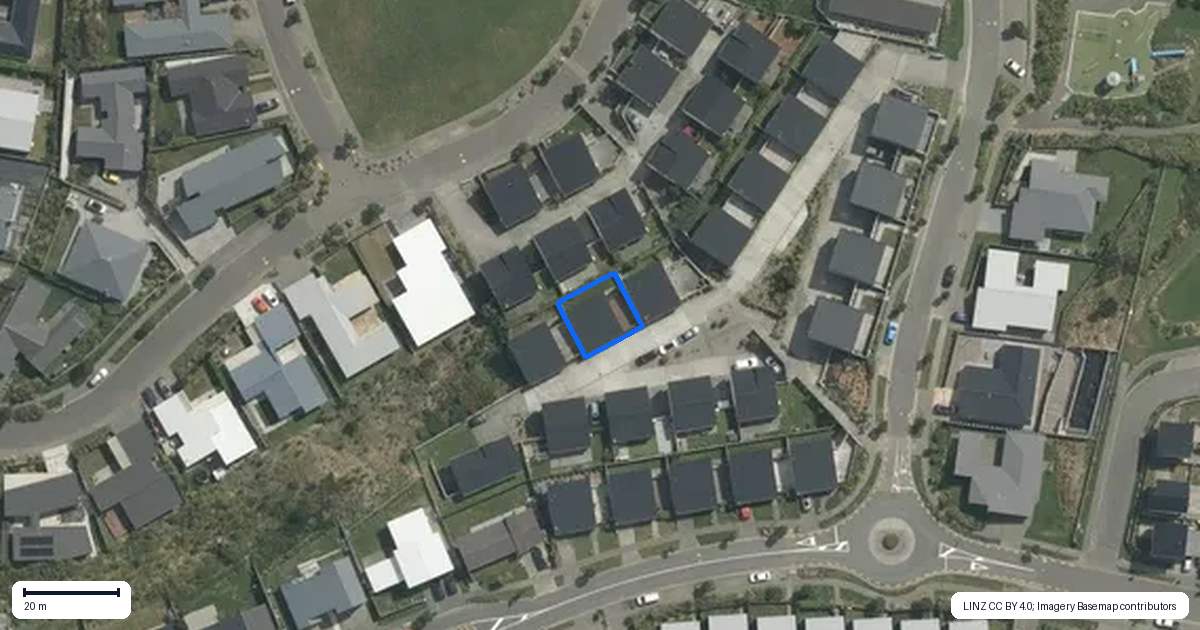 Property context map for 36 Red Beech Avenue, Woodridge, Wellington