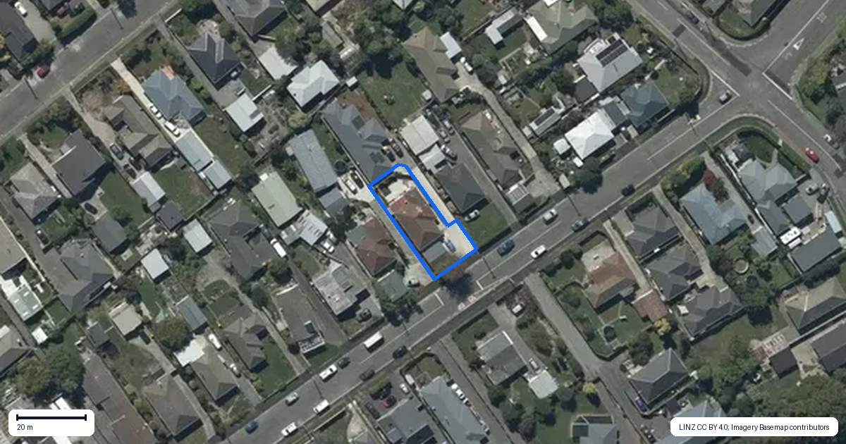 Property context map for 14 Maryhill Avenue, Hoon Hay, Christchurch