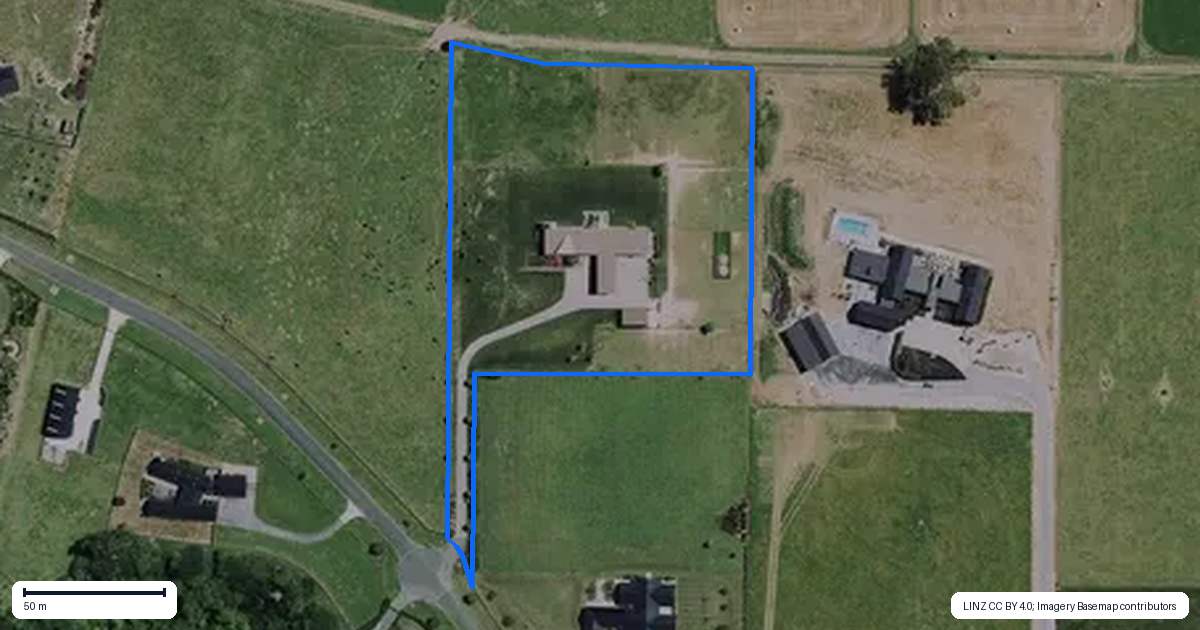 Property context map for 68 Fernando Drive, Tamahere, Hamilton