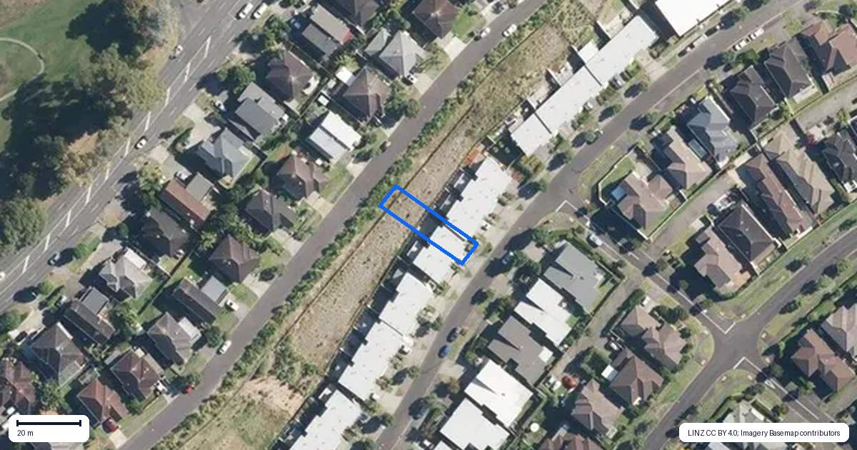 Property context map for 53 Barbarich Drive, Stonefields, Auckland