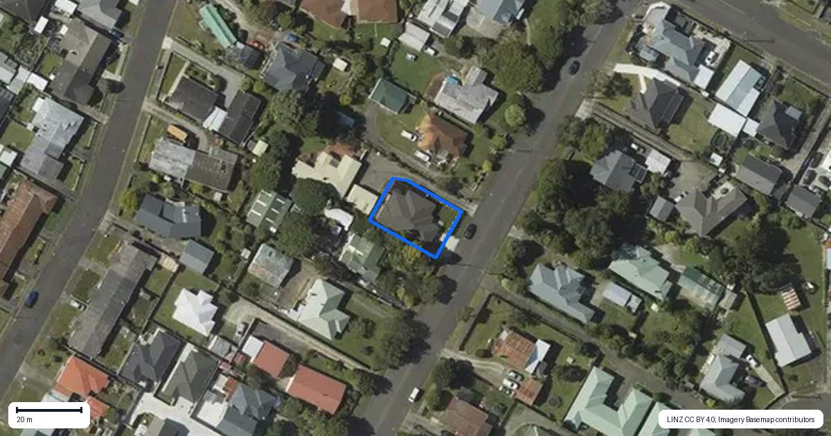 Property context map for 41A Queenwood Road, Levin