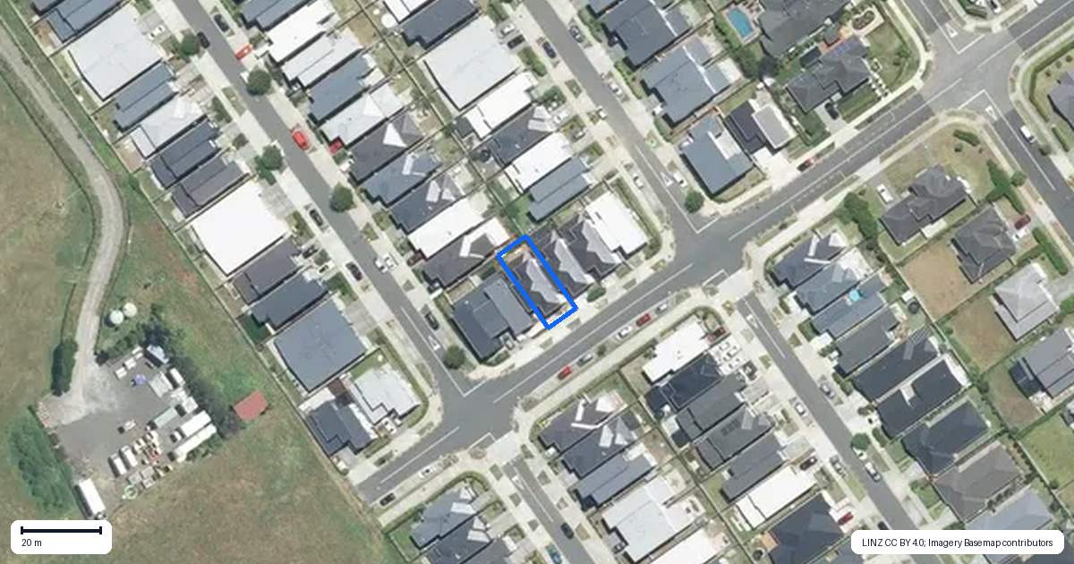 Property context map for 31 Kabardin Street, Karaka, Papakura