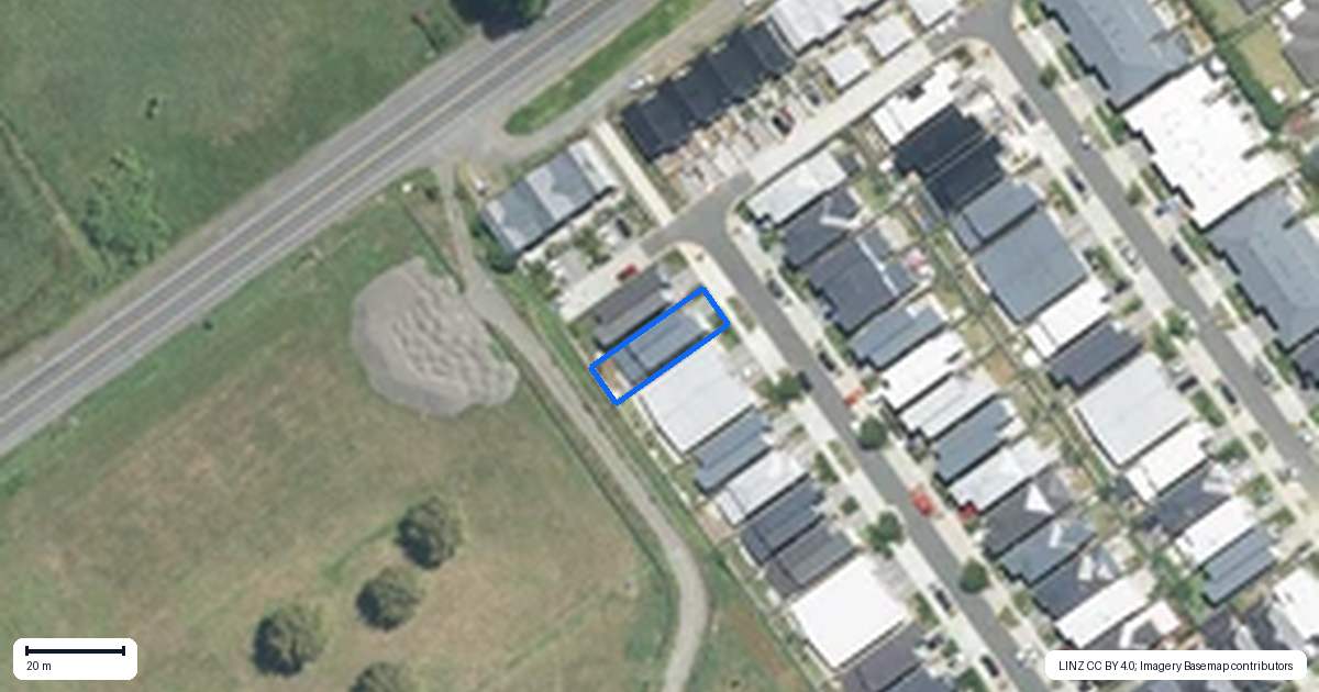 Property context map for 64 Exmoor Road, Karaka, Papakura