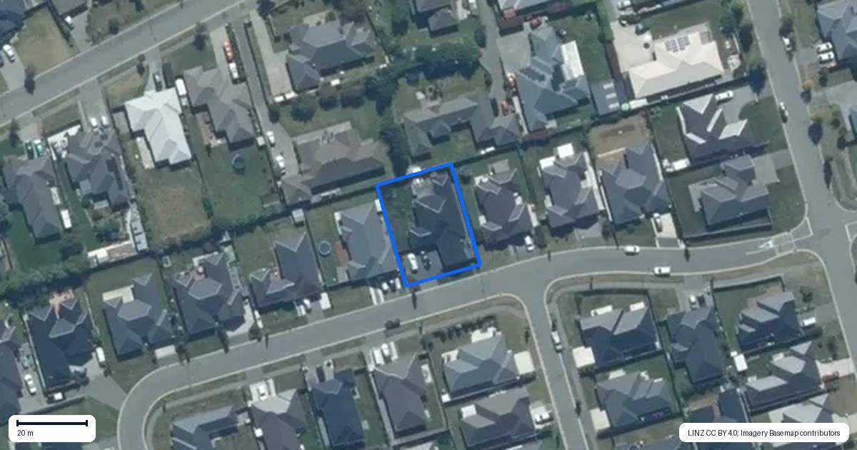 Property context map for 10 Lewis Crescent, Rolleston