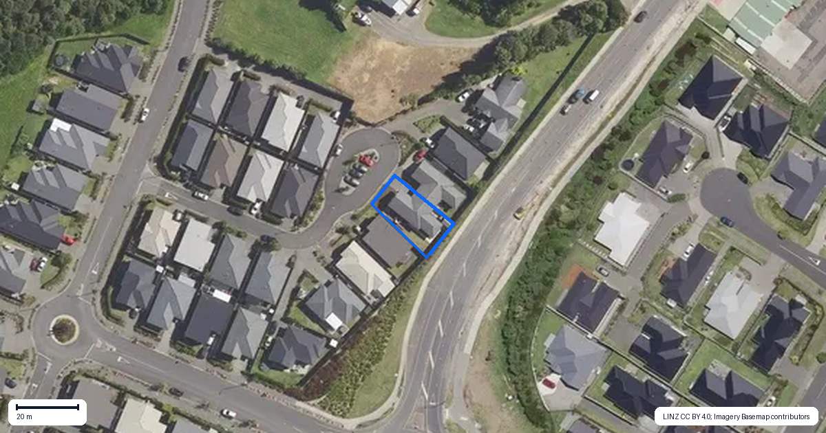 Property context map for 18 Bridle Way, Omokoroa