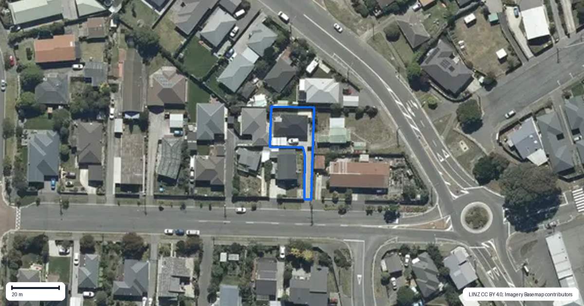 Property context map for 174A Bowhill Road, New Brighton, Christchurch