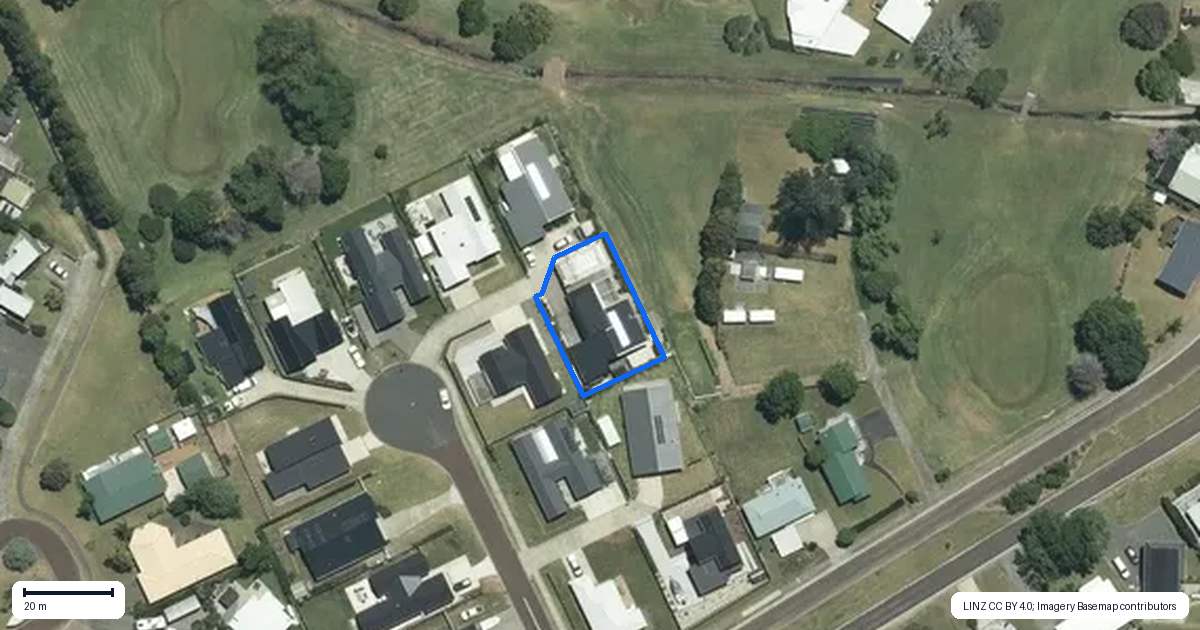Property context map for 12 Lynette Place, Pauanui
