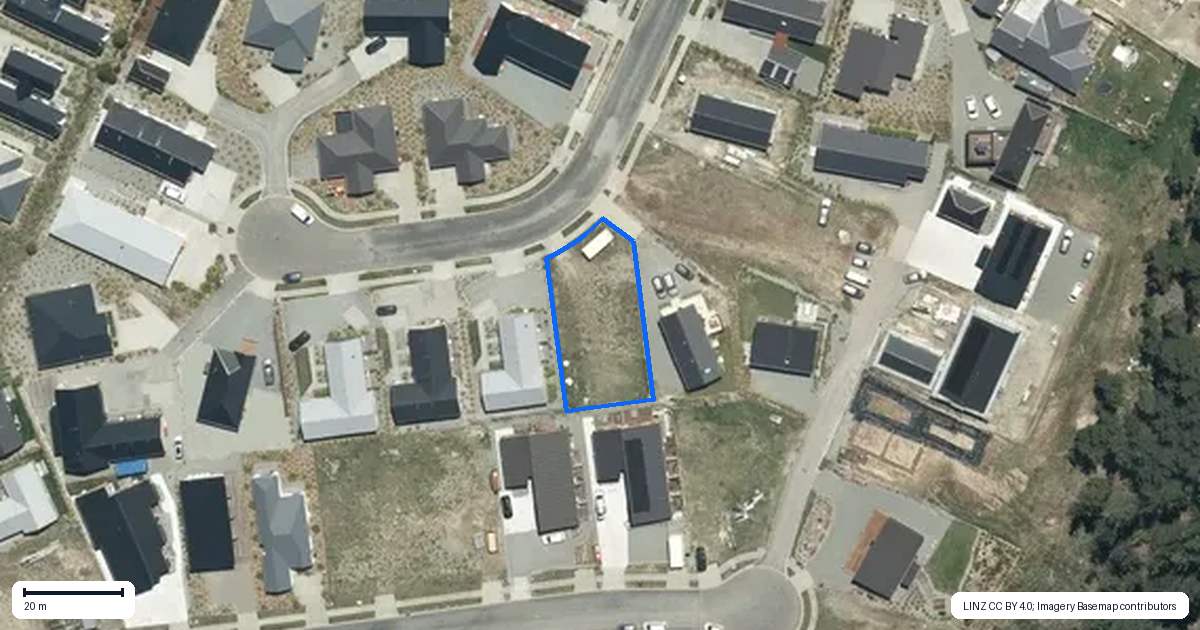 Property context map for 9 Jimmys Lane, Lake Tekapo