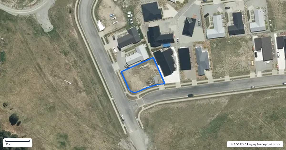Property context map for 47 Andrew Don Drive, Lake Tekapo