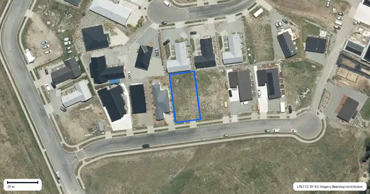 Property context map for 7 Coulson Lane, Lake Tekapo