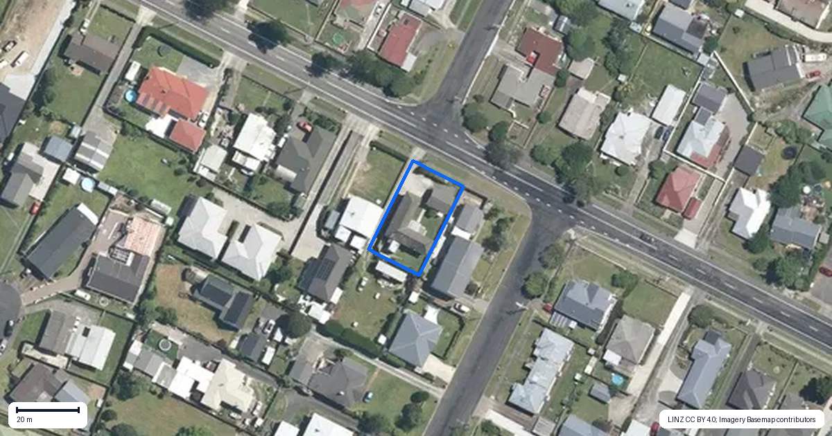 Property context map for 36 Peria Road, Matamata