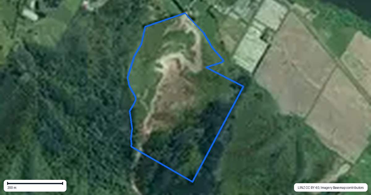 Property context map for 841C Hakarimata Road, Huntly