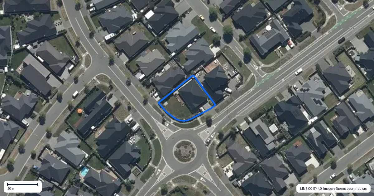 Property context map for 108 Prestons Park Drive, Marshland, Christchurch