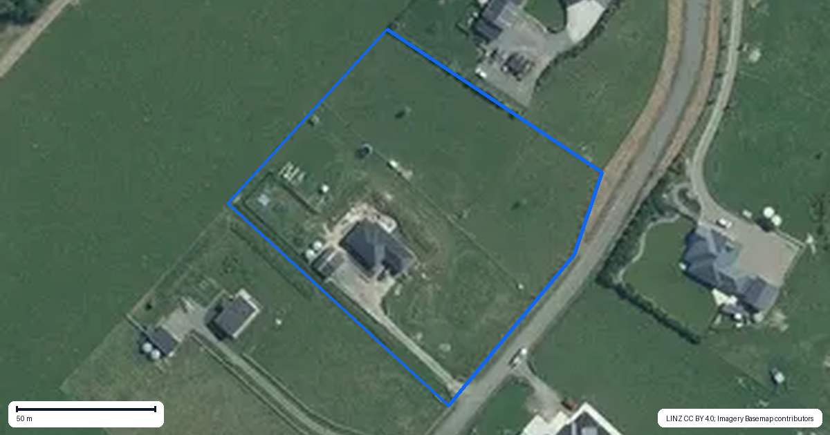 Property context map for 20 Meavy Lane, Ashhurst
