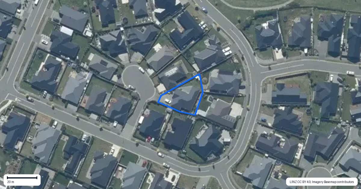 Property context map for 77 Zabeel Street, Lincoln