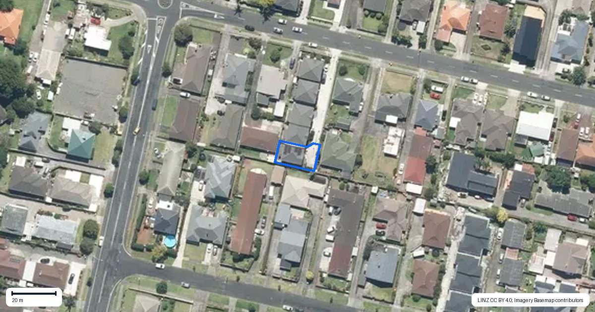 Property context map for 21E Omagh Avenue, Papatoetoe, Auckland