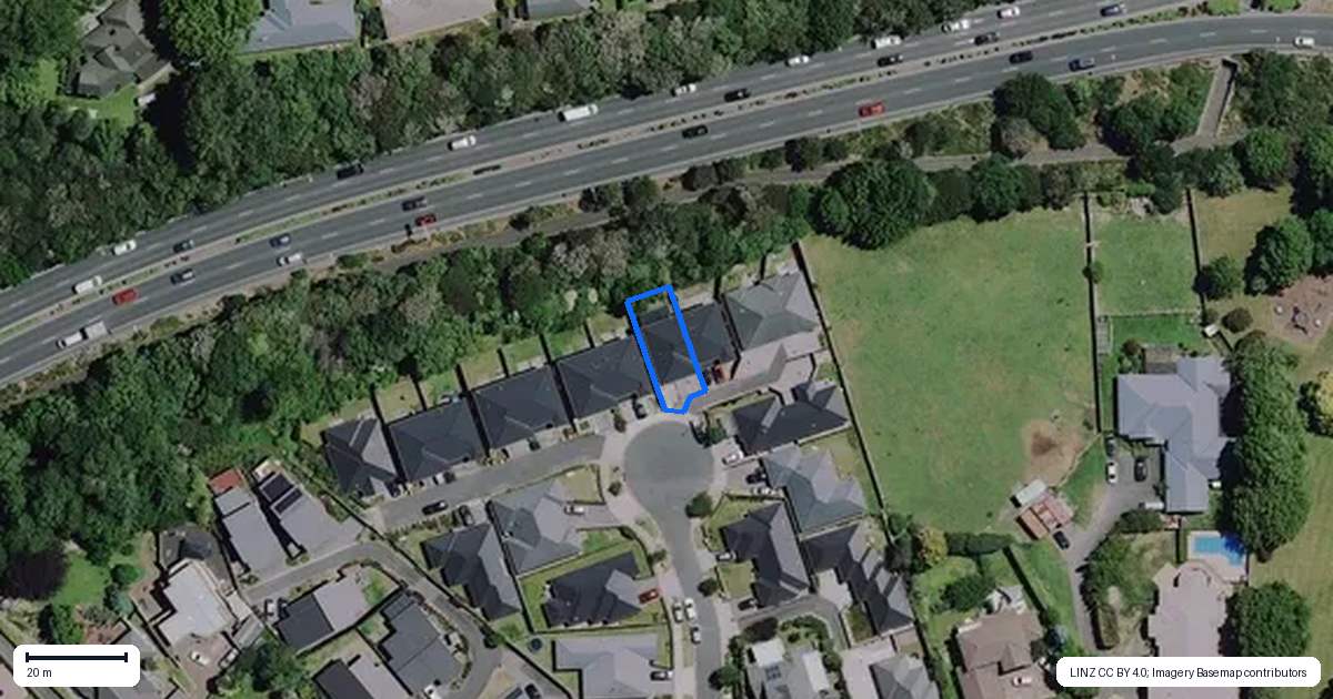 Property context map for 24 Mistry Place, Harrowfield, Hamilton