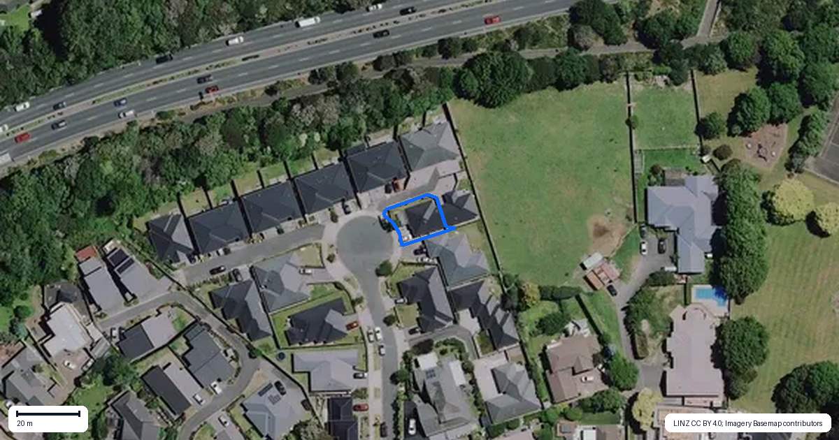 Property context map for 14 Mistry Place, Harrowfield, Hamilton