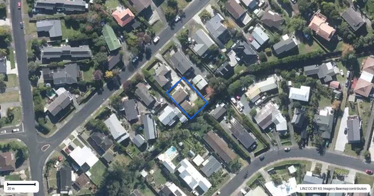 Property context map for 121A Rosario Crescent, Red Beach, Whangaparaoa