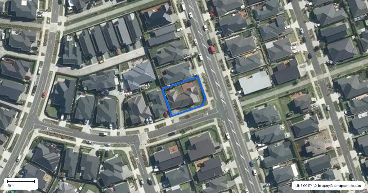 Property context map for 84 Maurice Kelly Road, Wainui