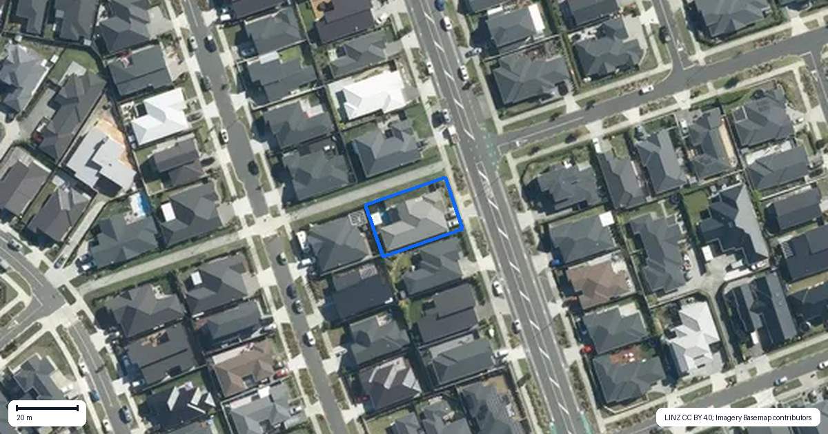 Property context map for 96 Maurice Kelly Road, Wainui