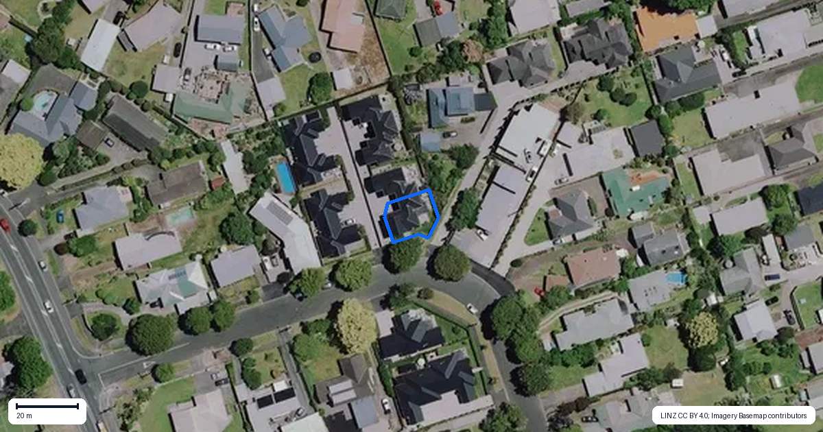 Property context map for 1/60 Queenwood Avenue, Queenwood, Hamilton