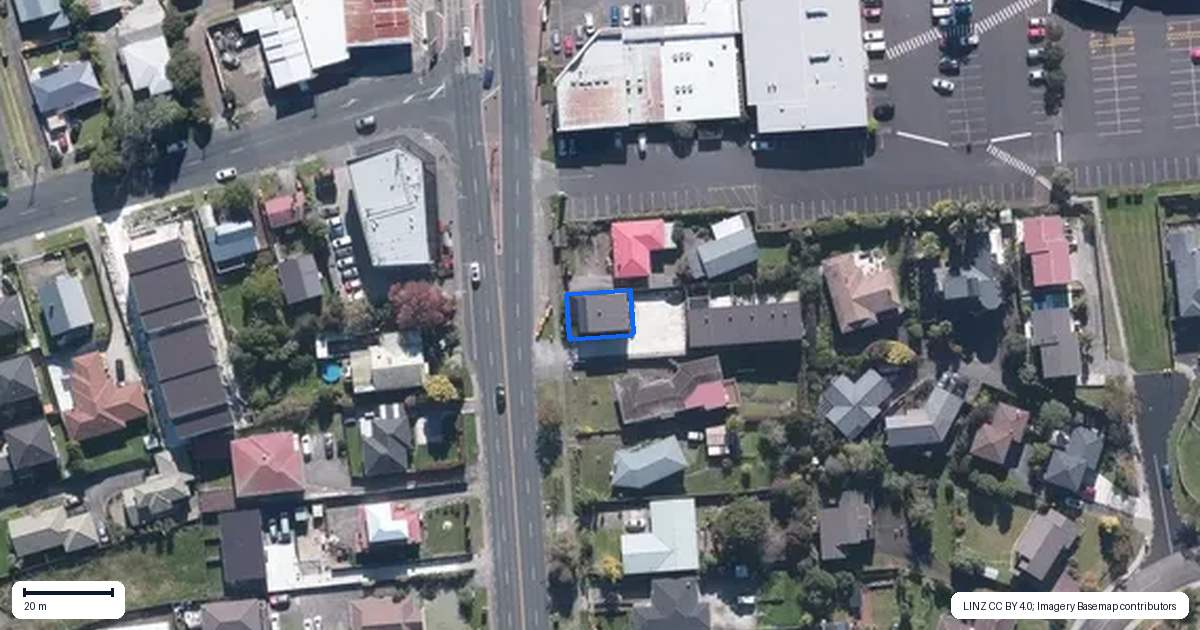 Property context map for 4337 Great North Road, Glendene, Auckland