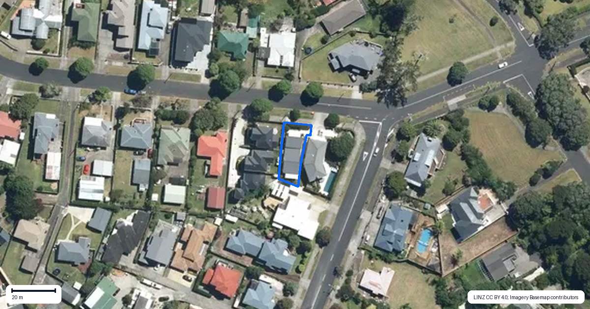 Property context map for 2A Armagh Road, Blockhouse Bay, Auckland
