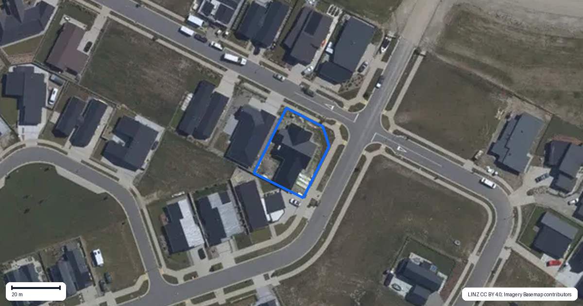 Property context map for 26 Campbell Road, Wanaka