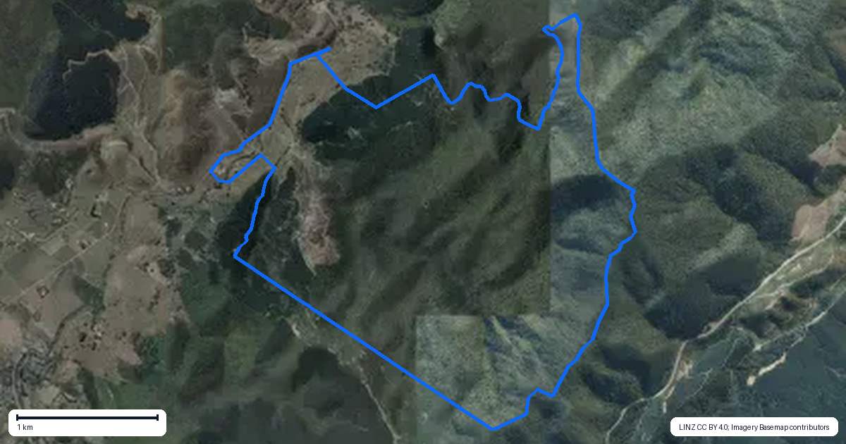 Property context map for 194 Cable Bay Road, Hira