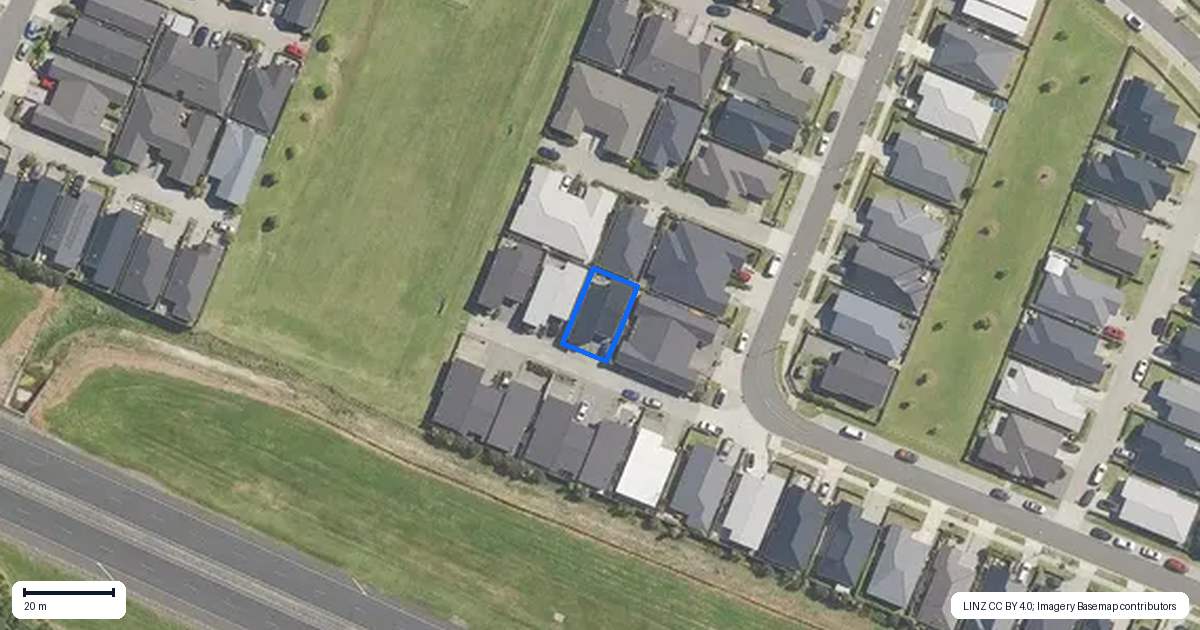 Property context map for 4 Manaia Place, Papamoa