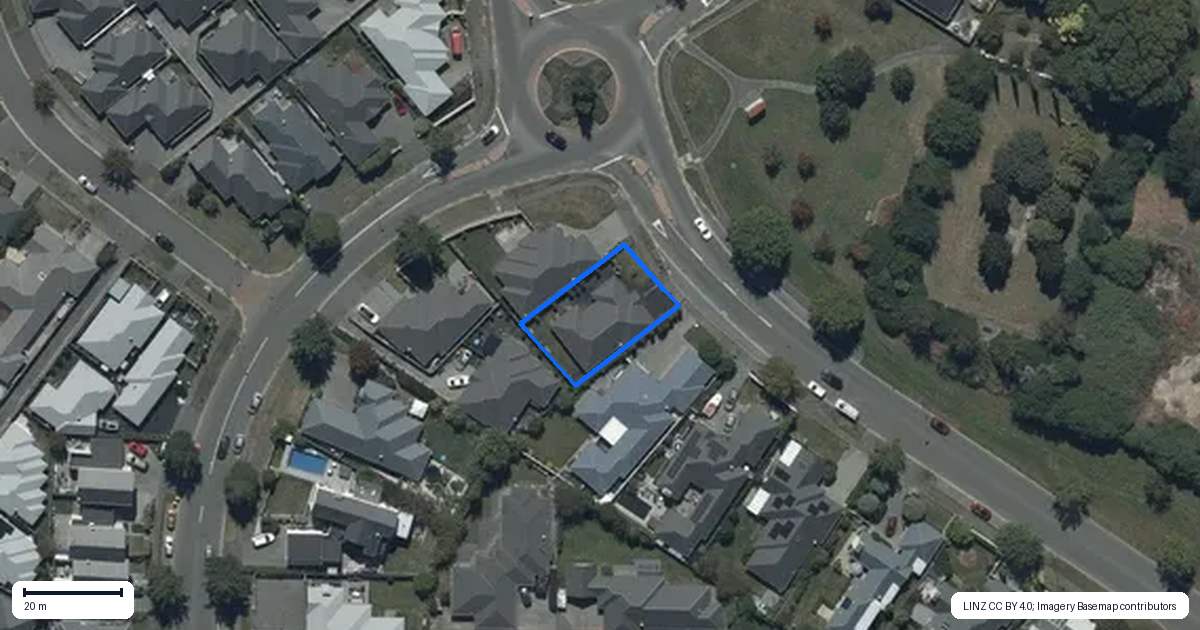Property context map for 57 Aidanfield Drive, Aidanfield, Christchurch