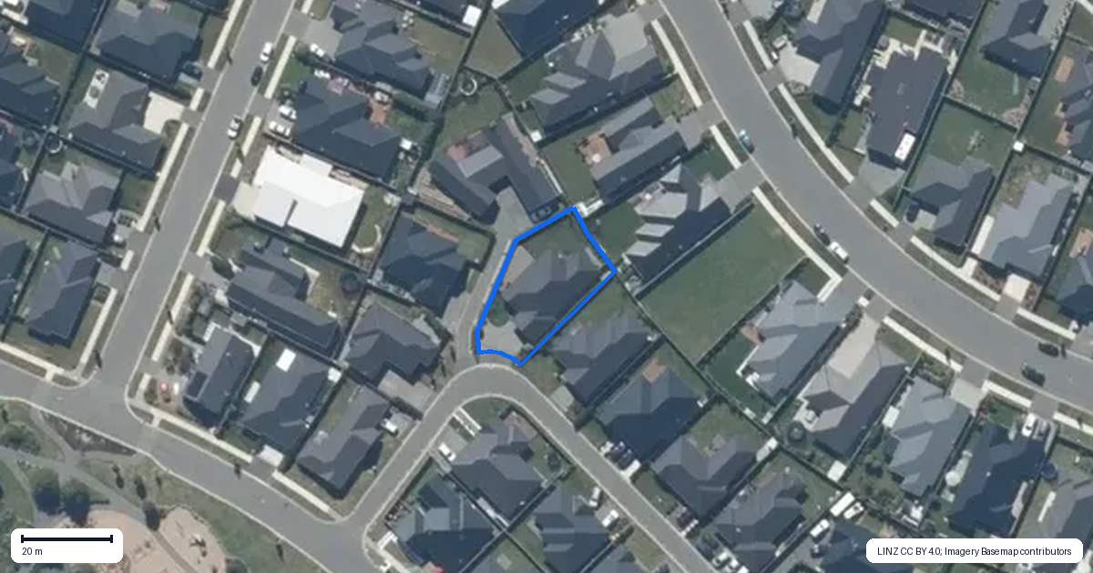 Property context map for 9 Kens Lane, Lincoln
